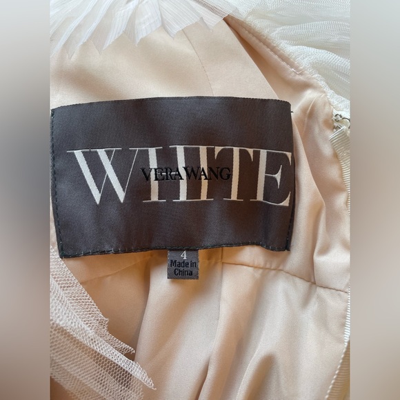 Beautiful Vera Wang wedding dress from David’s Bridal. Model is a size 0-2. - Picture 3 of 6